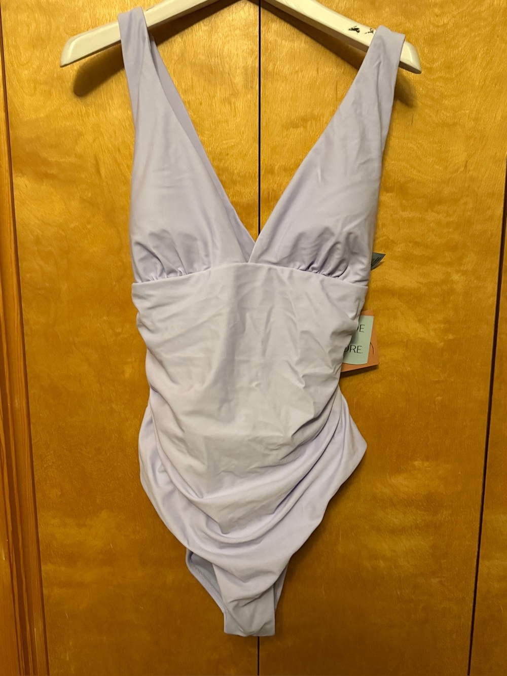 NWT * Shade & Shore One Piece women’s swimsuit Light Purple size L